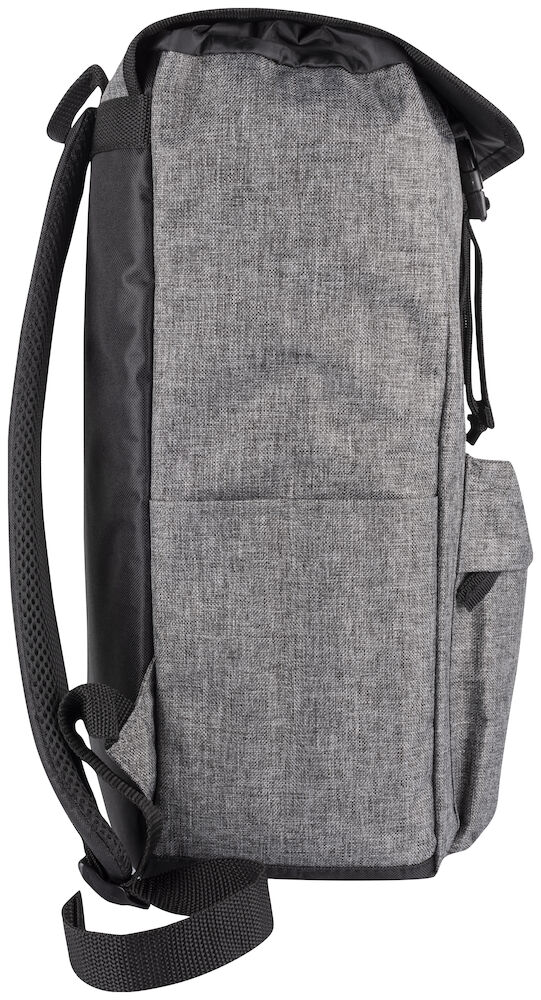 040302_95_Melange-Backpack_Grey-Melange_Left